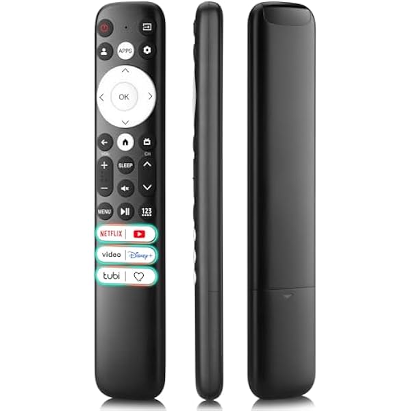 Replacement Only for Hisense-Google-TV-Remote, for Hisense Mini-LED QLED ULED UHD 4K Google Smart TVs
