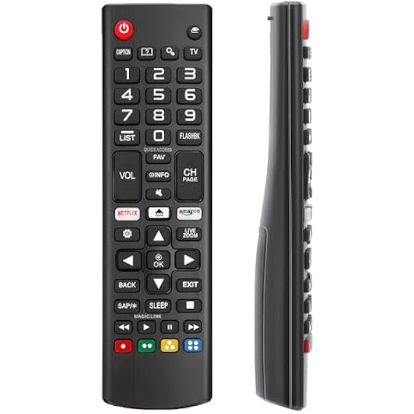 Universal for LG TV Remote, Replacement Remote Control for LG Smart TVs. with Netflix Quick Button. 1-Year Warranty.