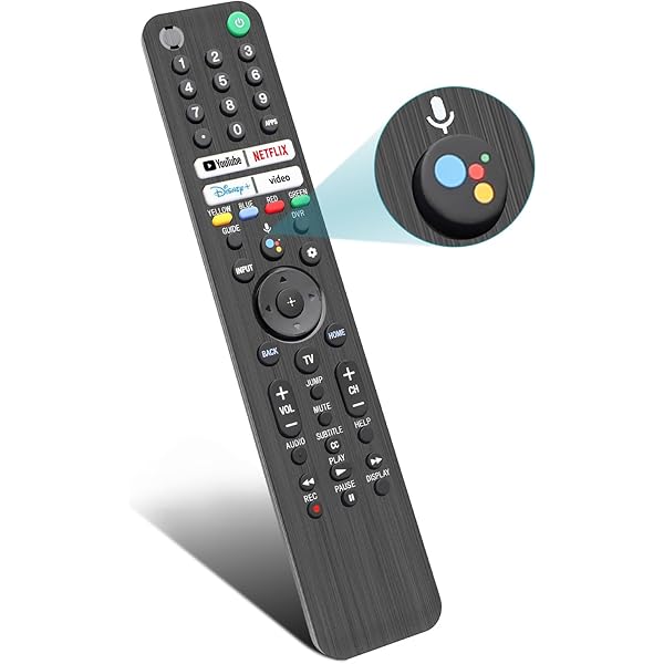 Replacement for Sony TV Remote, for All 2019-2025 Sony Remote Control for Bravia Smart TV with Voice Control. for Bravia XR/XBR/KD/K Series Google/Android TVs. 1-Year Warranty.